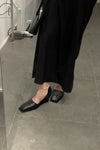 OUDE WAAG sheepskin ninja high heel OW-23SS-FT02 naked black